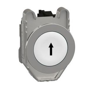 Drukknop Verzonken Metaal Terugvering 30mm 1NO Gem XB4