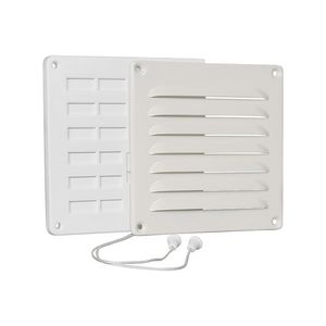 Ventilatieset 160x160mm wit
