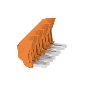 Dwarsverbinder (terminal) Plugged oranje 30 A p: 4, VVE=25