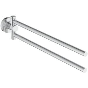 IOM handdoekhouder 600mm chroom 2-lids