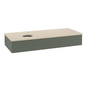 Wastafelonderkast Antao 1200x190x500mm L.Green Matt Lacquer L11153HL