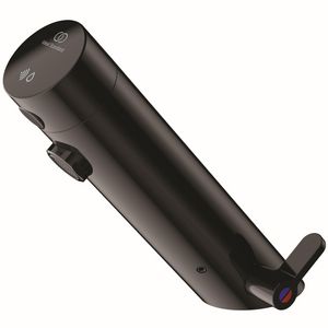 Electronische Wastafelkraan batterij black onyx Sensorflow