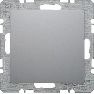 Blindplaat met sokkel spreidkl. berker S.1/B.3/B.7 alulook