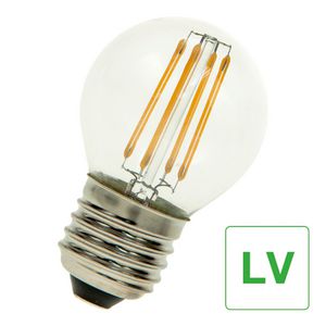 LED-lamp G45 FIL E27 12V DC 3W (28W) 300lm 827 helder