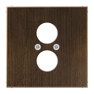 Afdekking luidspreker-BNC LS messink antiek