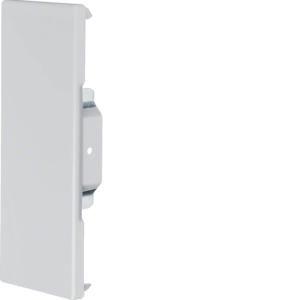 Eindplaat staal voor goot BRS 65x170mm lichtgrijs