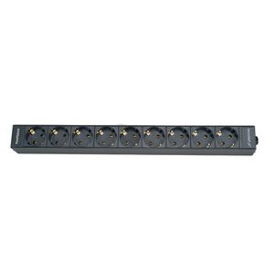PowRblock 19" Horizontal 9 x Schuko