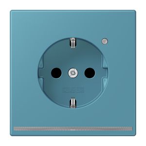 Wandcontactdoos R/A met LED l.sensor S+ LC32031