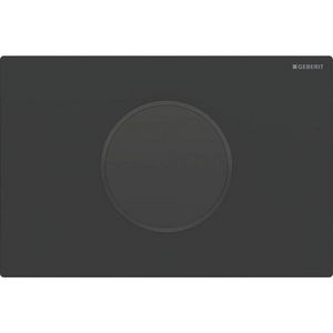 Sigma10 losse bedieningsplaat (onderdeel) 1-toets round IR matzwart/zwart 242.782.16.1