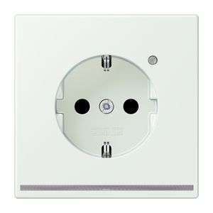 Wandcontactdoos R/A met LED l.sensor S+ LC32024