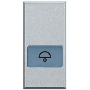 Toets bel symbool verlicht 1 module Axolute Tech