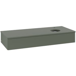 Wastafelonderkast Antao 1200x190x500mm L.Green Matt Lacquer L12050HL