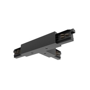 Spanningsrail ONE TRACK T-voed binnen/rechts 9016 dali zwart