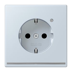 Wandcontactdoos R/A met LED l.sensor S+ LC32023