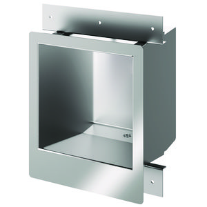 Inbouwwastafel vandaalbestendig COMMISSARIAT SD RVS sat