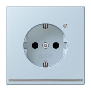 Wandcontactdoos R/A met LED l.sensor S+ LC32022