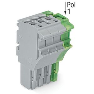 1-draads FE steker 4mm² 2022-104/000-036 VVE=100
