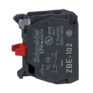 Contactelement kop 22mm Zilverlegering Schr XB4/XB5 VVE=5