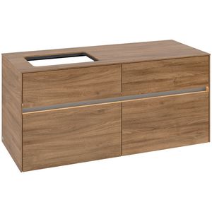 Wastafelonderkast Collaro 1200x548x500mm Oak.Kans C113B0RH