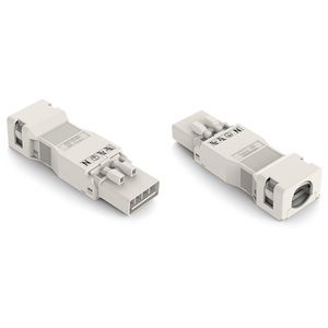 Male met trekontlastingsbeh. 4-polig 890-134 VVE=50