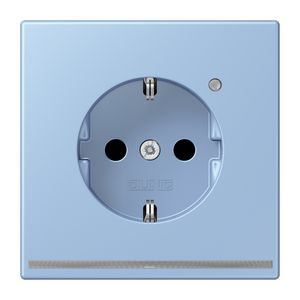 Wandcontactdoos R/A met LED l.sensor S+ LC32021