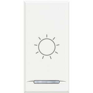 Wipschakelaar symbool verlicht 1f 1 mod.Axolute White VVE=10