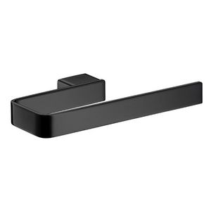 Loft, handdoekring, vast, rechts open, 210mm, zwart