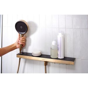 Rainfinity Schouderdouche 500 1 straalsoort met planchet Brushed Bronze