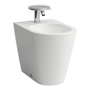 Staand bidet 1 kr.gat met gesloten zijden wit H8323310003021