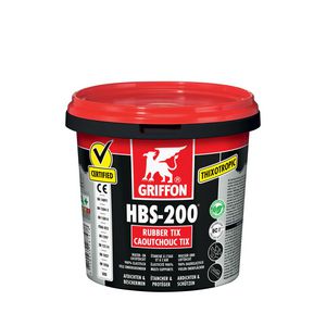 Afdichtingsmiddel HBS-200 Rubber Tix pot 1 liter VVE=6