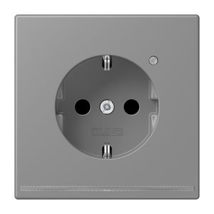 Wandcontactdoos R/A met LED l.sensor S+ LC32011