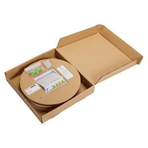 APARTMENT TERMINATION BOX COMPLETE OF 4 SC/APC ADAPTERS-WITH