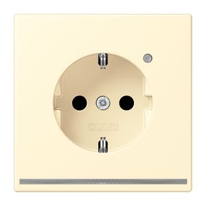 Wandcontactdoos R/A met LED l.sensor S+ LC32001