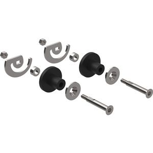 Set a 2 st. schroeven (haakjes) kerafix voor urinoir / closet
