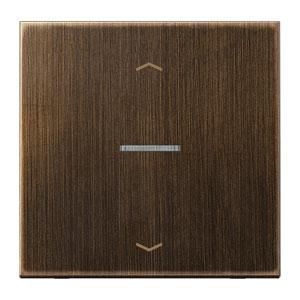 Tastafdekking jaloezie sensor LS messing antiek VVE=10