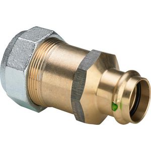 Overgangskoppeling Met Sc 1 1/4x35 brons/blank