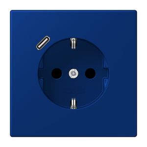 Wandcontactdoos met R/A + lader USB C Saf+ LC4320T
