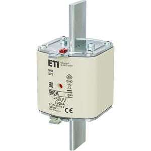 Zekering 500V 500A NH3 gG VVE=3