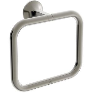 Handdoekring 218x79x209mm silver storm (rvs-look) La Dolce Vita
