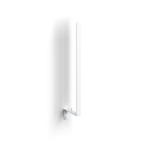 Fold reserveclosetrolhouder v 3 stuks mat wit poedercoating