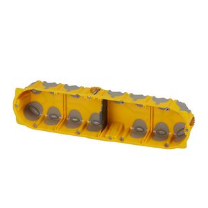Inbouwdoos Ecobatibox holle wand 4voudig 40mm VVE=10