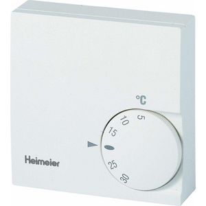 Kamerthermostaat 230V zonder nachtverlaging RAL9010