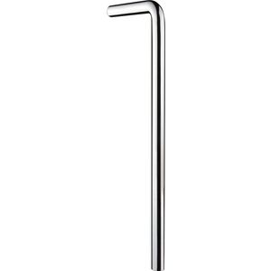 Vlbs 90gr.zonder kraan1.1/4" 220x680mm CHROOM