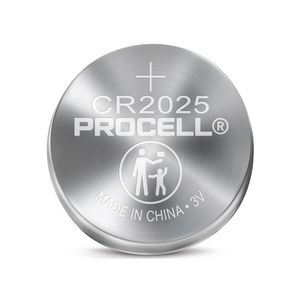 Blister a 5st. Procell Intense Lithium Coin batterij 2025 3V
