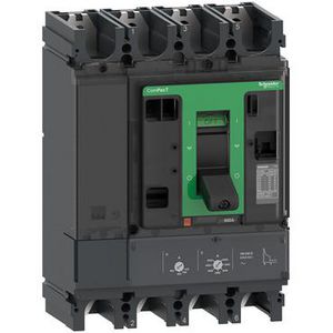 Vermogensschakelaar ComPacT NSX630N 50 kA/415 VAC 4-polig TM