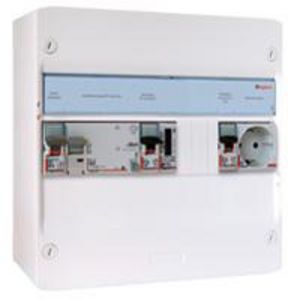 PV-Verdeler HS-ALS-B-2MCB Wandcontactdoos-kWh