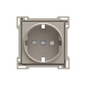 Afwerkingsset voor stopcontact met randaarde en beschermingsafsluiters