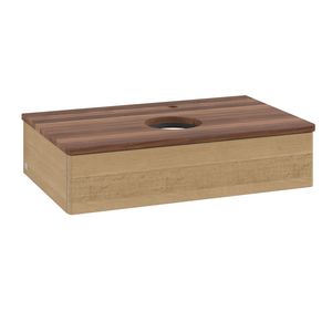 Wastafelonderkast Antao 800x190x500mm Honey Oak K08052HN