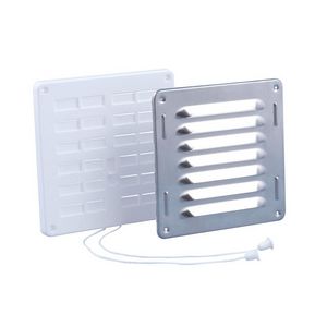 Ventilatieset 160x160mm wit/blank