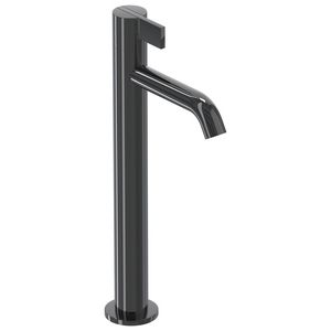 Fonteinkraan PACT staand L-size sprong 115mm highriser zwart chroom